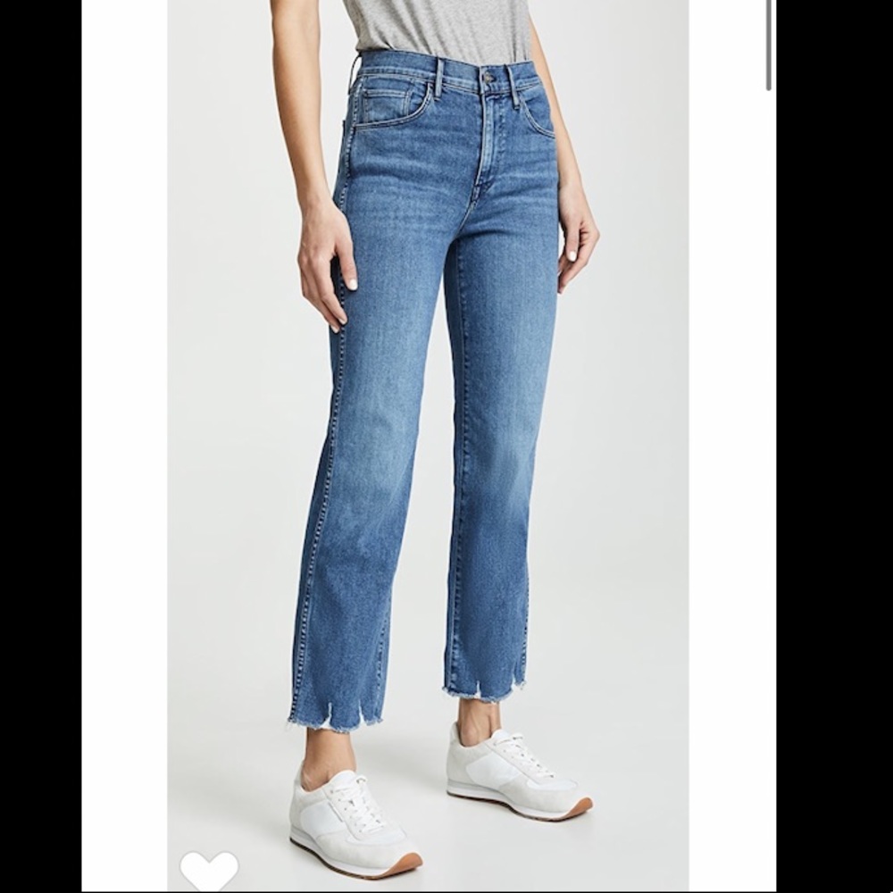3x1 Austin Cropped Jeans in “Eliza” Wash